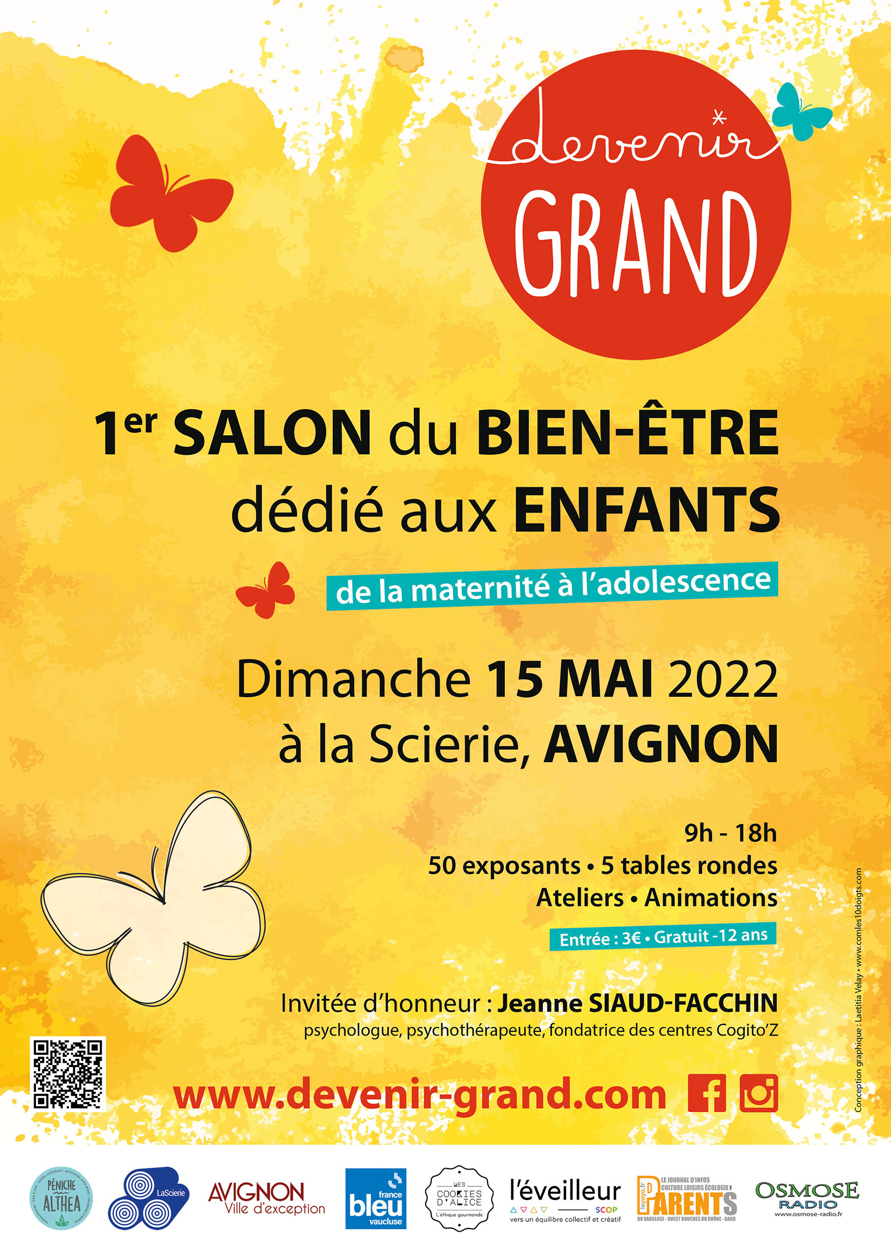 Affiche Salon Devenir Grand 2022 - Avignon