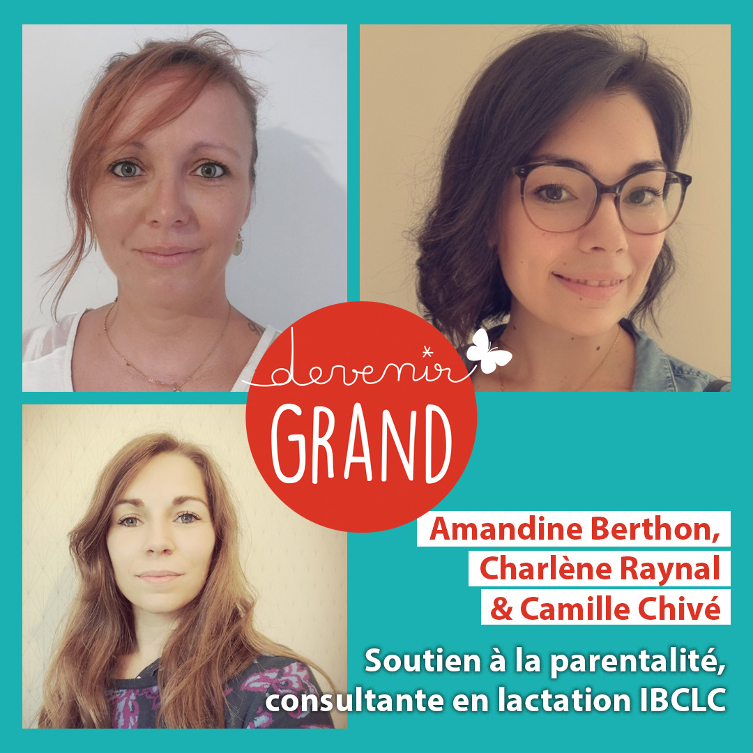 Amandine Berthon, Charlène Raynal et Camille Chivé
